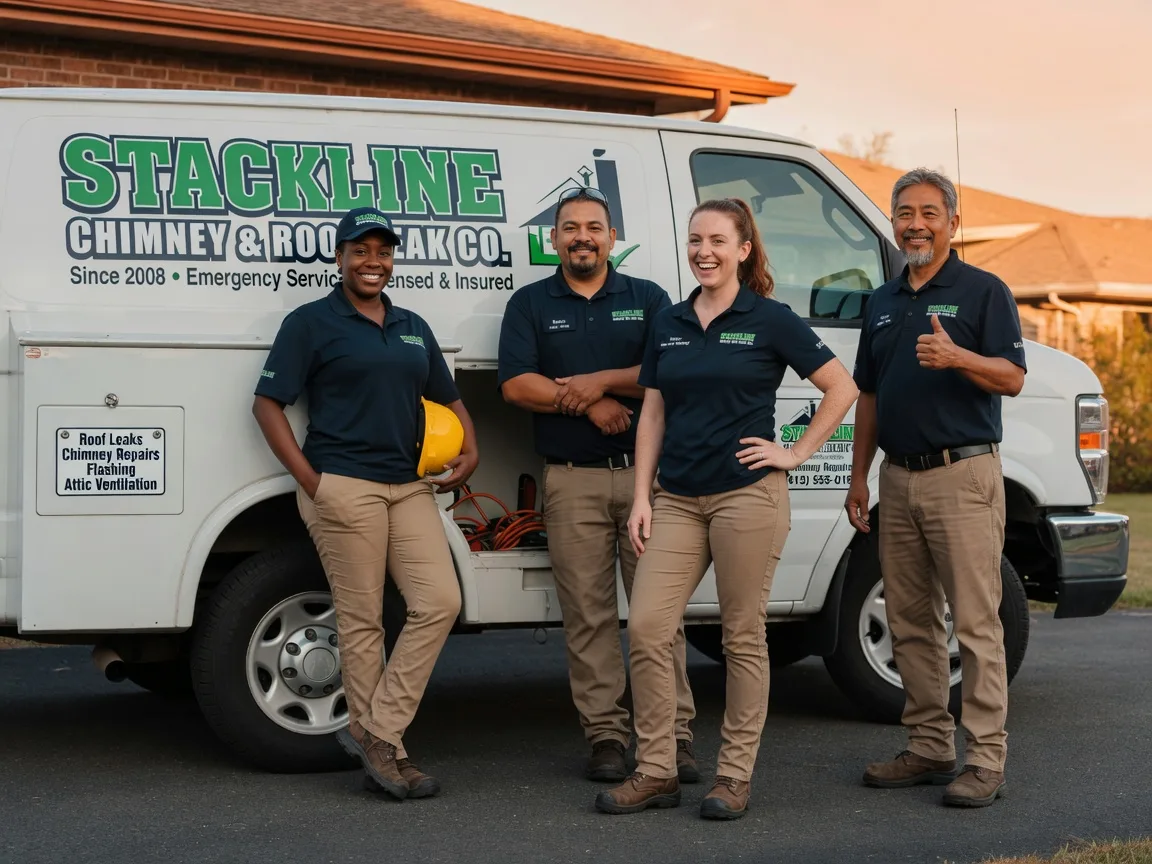 Chimney flashing repair company in Castroville, TX